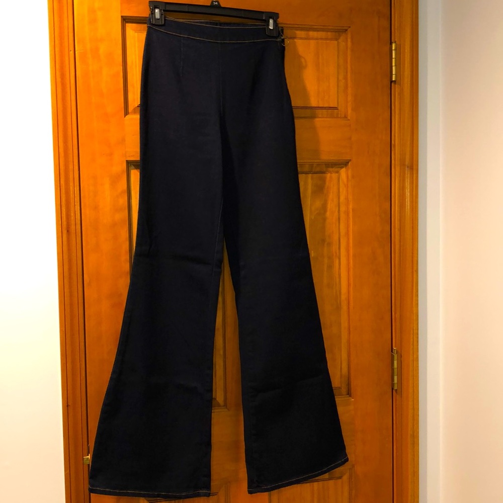 NWT O-Ring Super Flare Jeans